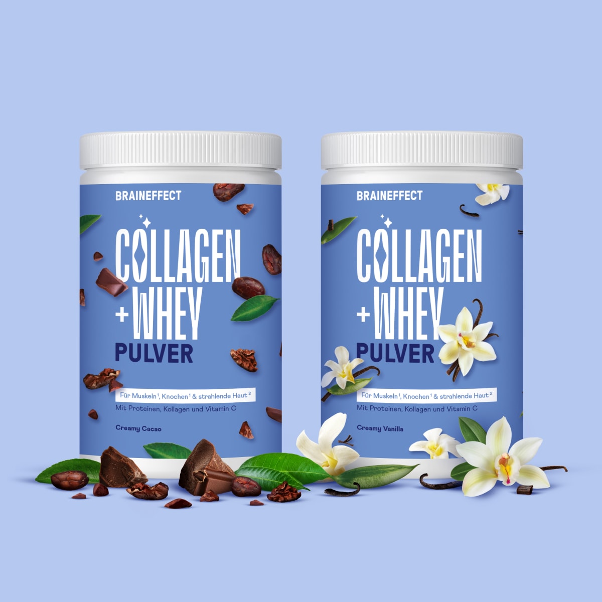 Collagen Whey Pulver In Proteinpulver Braineffect